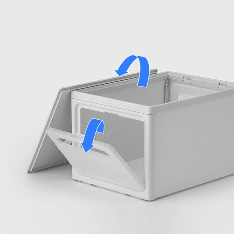 Thùng nhựa đựng đồ mỹ phẩm/đồ chơi/ quần áo (không dùng đựng thực phẩm) 30L màu tự nhiên - INP2001, , large image number null
